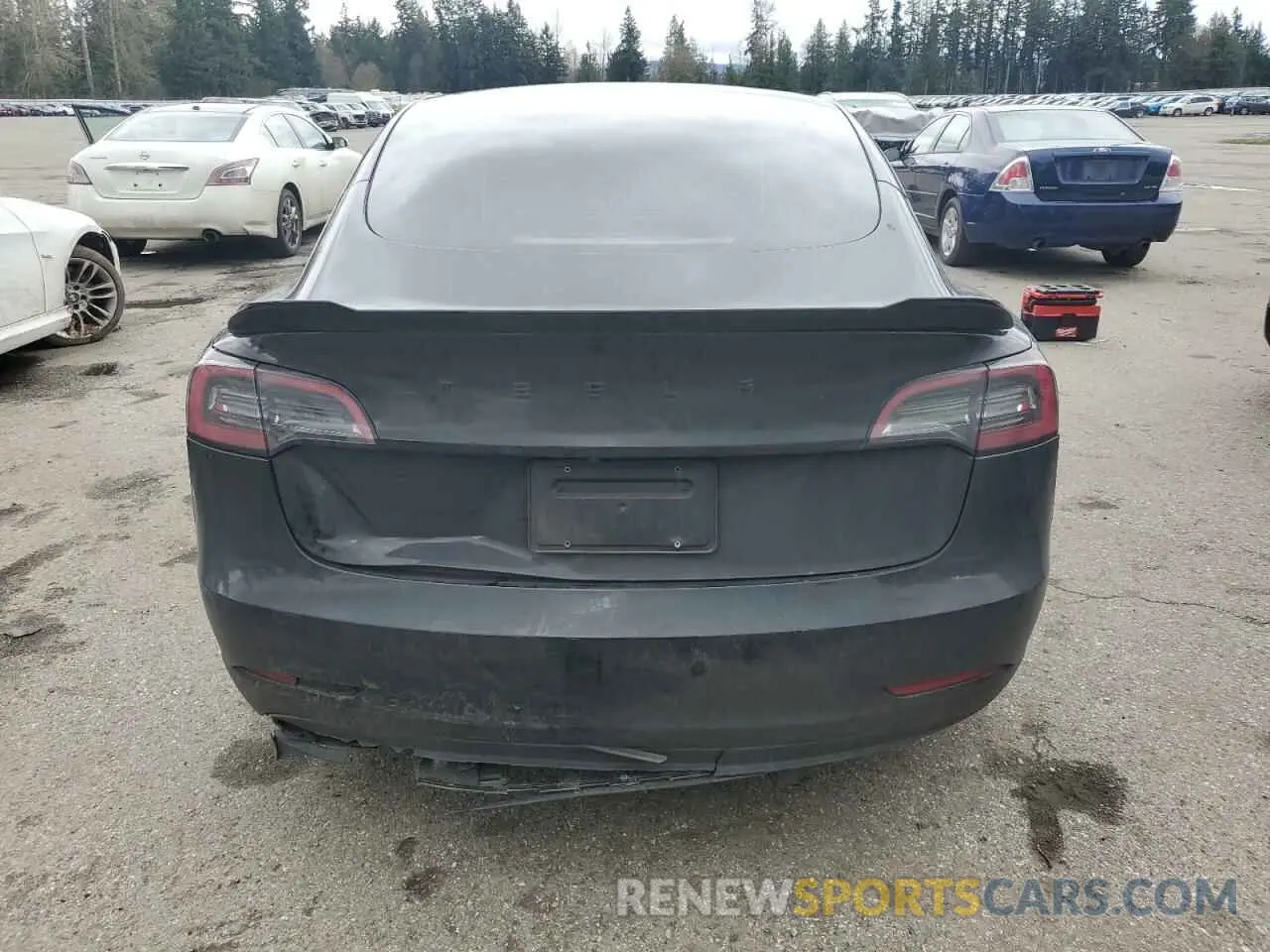 6 fotografías del automóvil dañado 5YJ3E1EA3PF644898 TESLA MODEL 3 2023