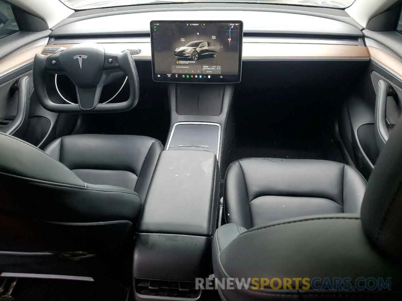 8 fotografías del automóvil dañado 5YJ3E1EA3PF644898 TESLA MODEL 3 2023