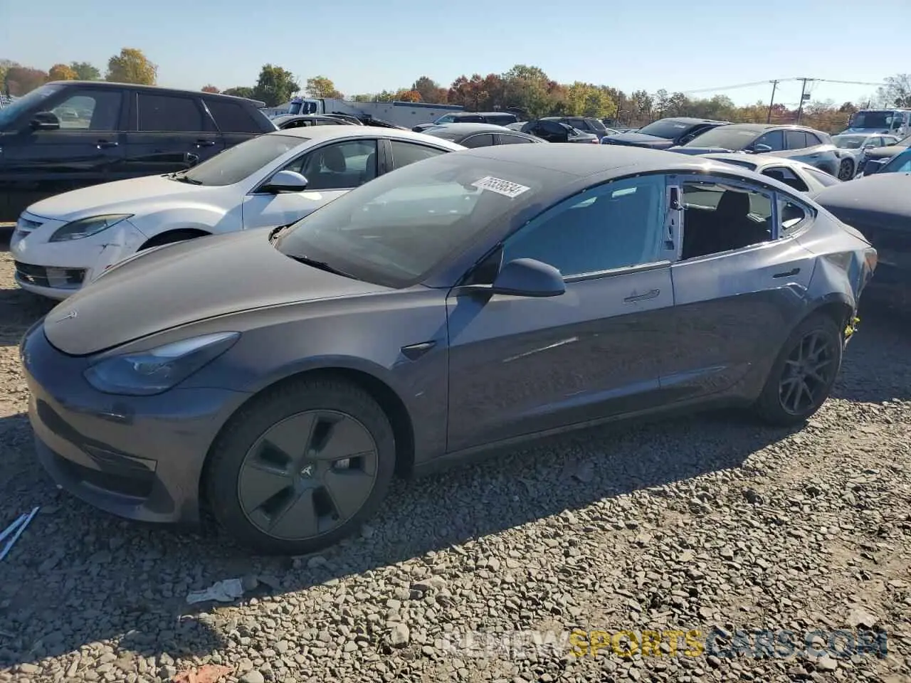 1 fotografías del automóvil dañado 5YJ3E1EA3PF667744 TESLA MODEL 3 2023