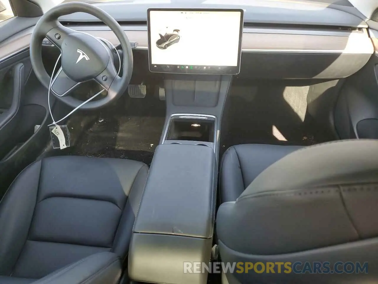 8 fotografías del automóvil dañado 5YJ3E1EA3PF667744 TESLA MODEL 3 2023