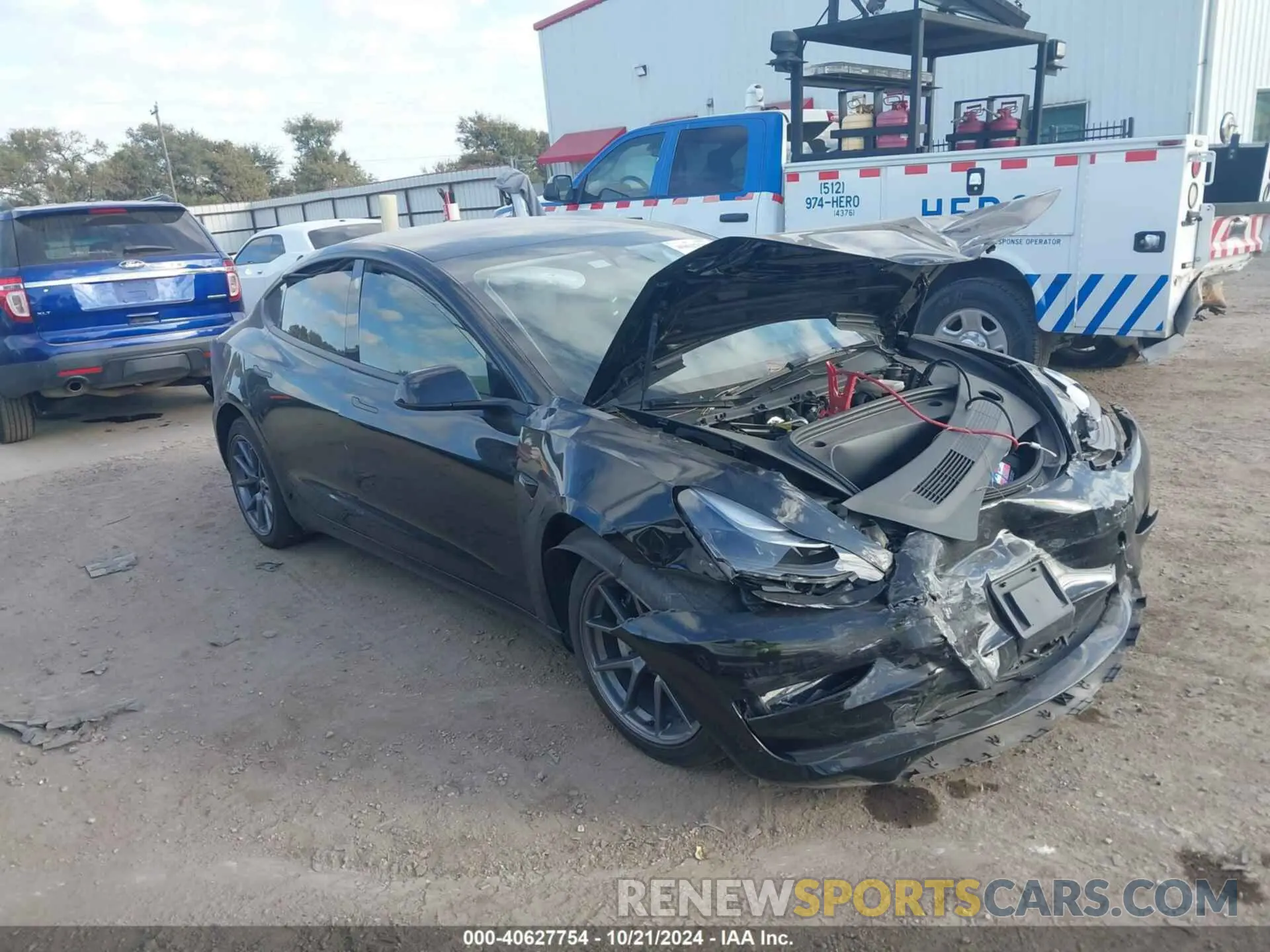 1 fotografías del automóvil dañado 5YJ3E1EA3PF668439 TESLA MODEL 3 2023