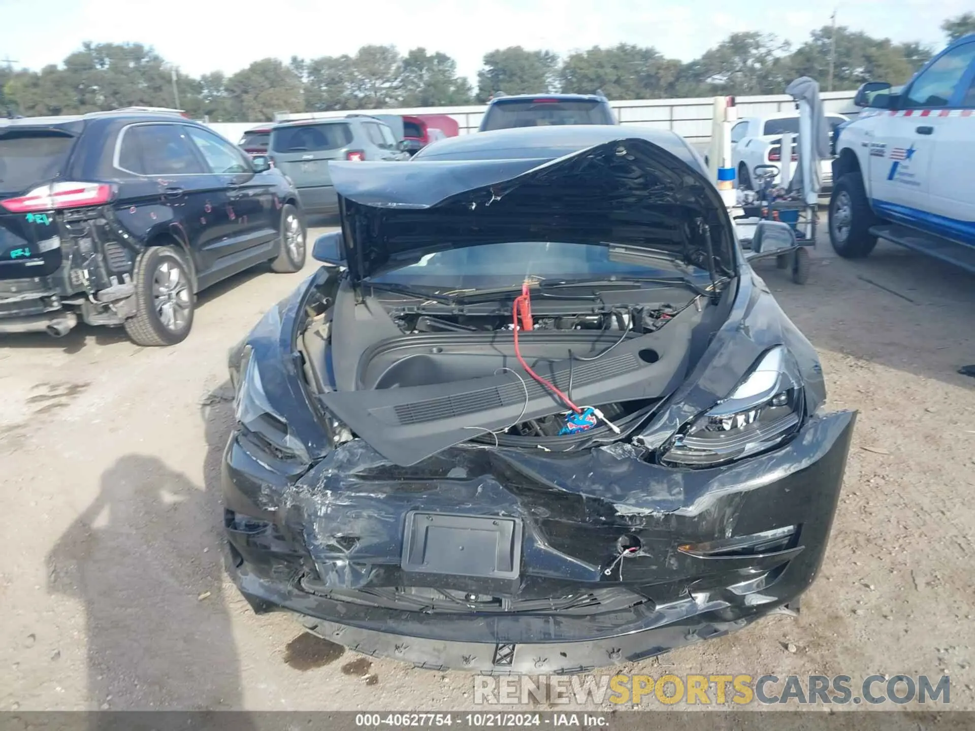 11 fotografías del automóvil dañado 5YJ3E1EA3PF668439 TESLA MODEL 3 2023