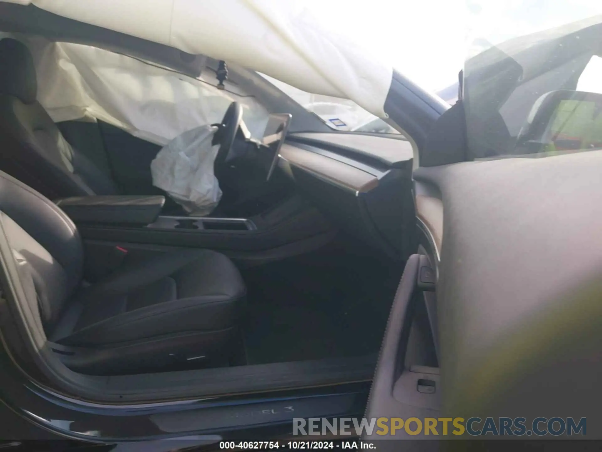5 fotografías del automóvil dañado 5YJ3E1EA3PF668439 TESLA MODEL 3 2023