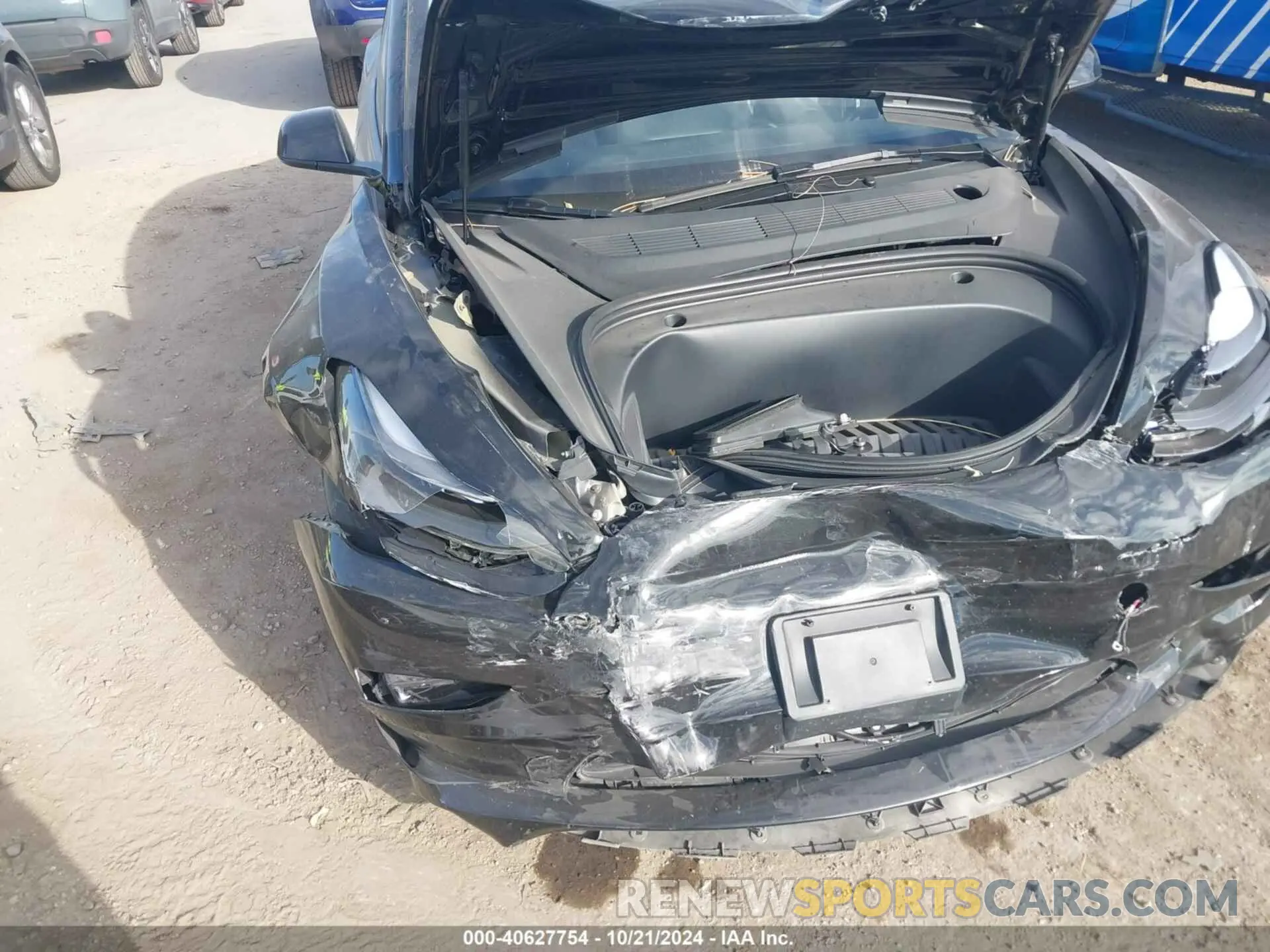 6 fotografías del automóvil dañado 5YJ3E1EA3PF668439 TESLA MODEL 3 2023