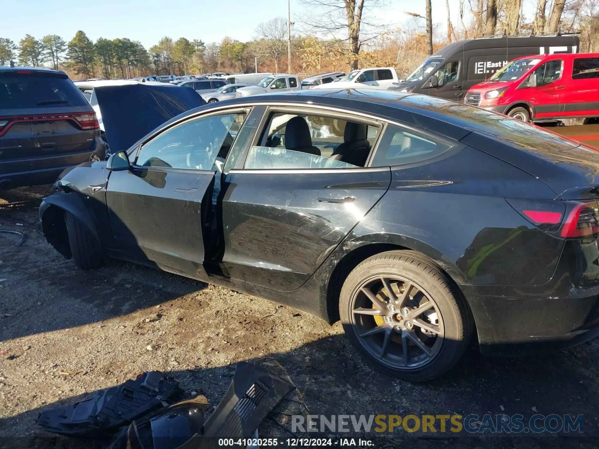 14 fotografías del automóvil dañado 5YJ3E1EA3PF668831 TESLA MODEL 3 2023