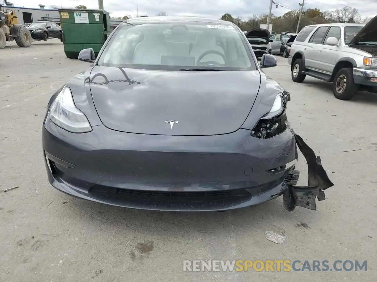 5 fotografías del automóvil dañado 5YJ3E1EA3PF670577 TESLA MODEL 3 2023