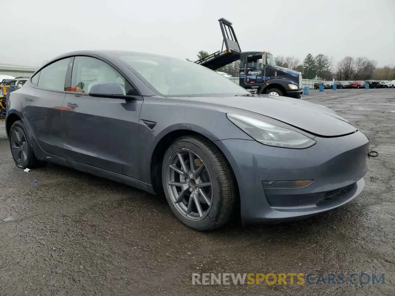 4 fotografías del automóvil dañado 5YJ3E1EA3PF672510 TESLA MODEL 3 2023