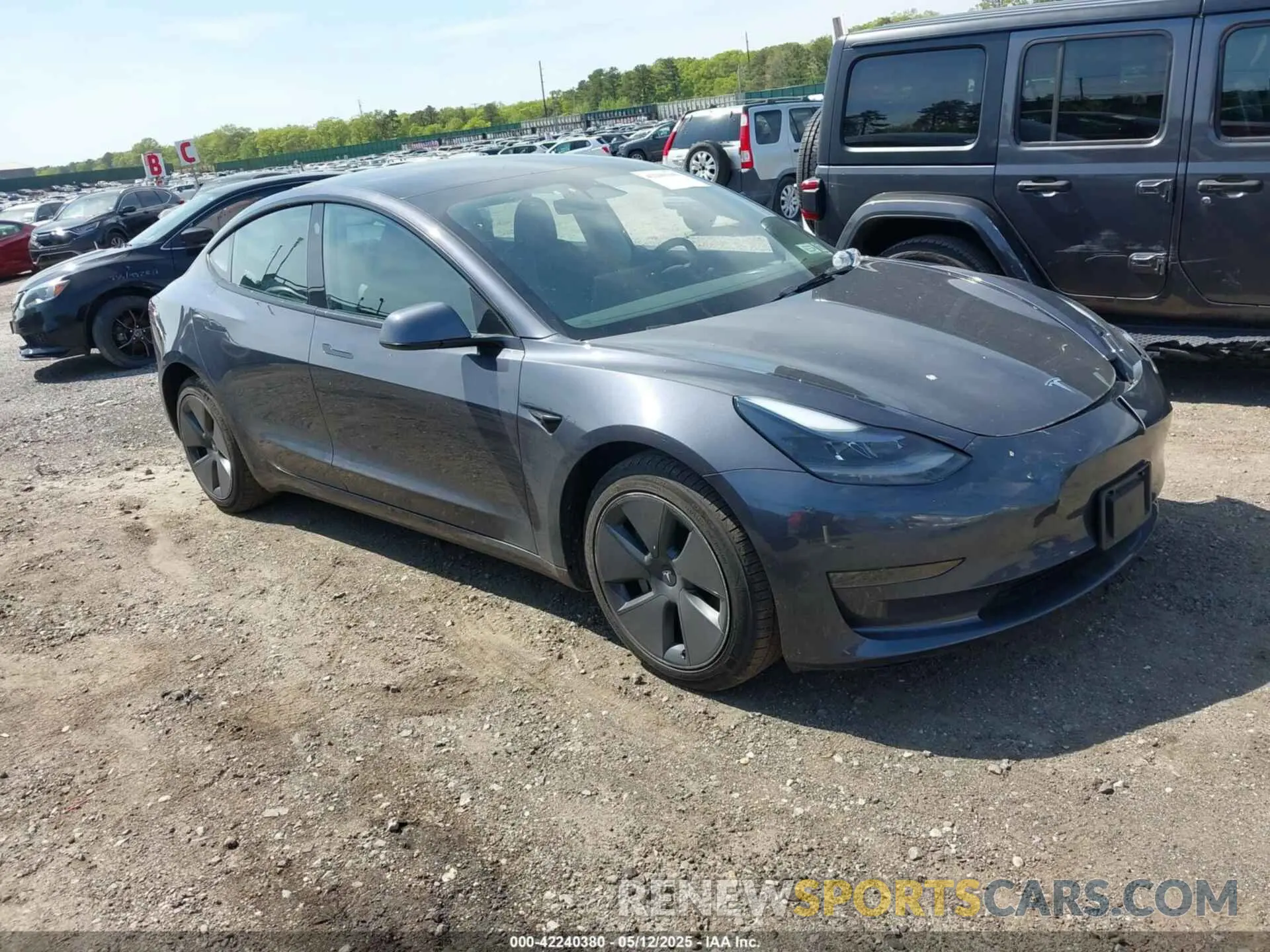 1 fotografías del automóvil dañado 5YJ3E1EA3PF686679 TESLA MODEL 3 2023