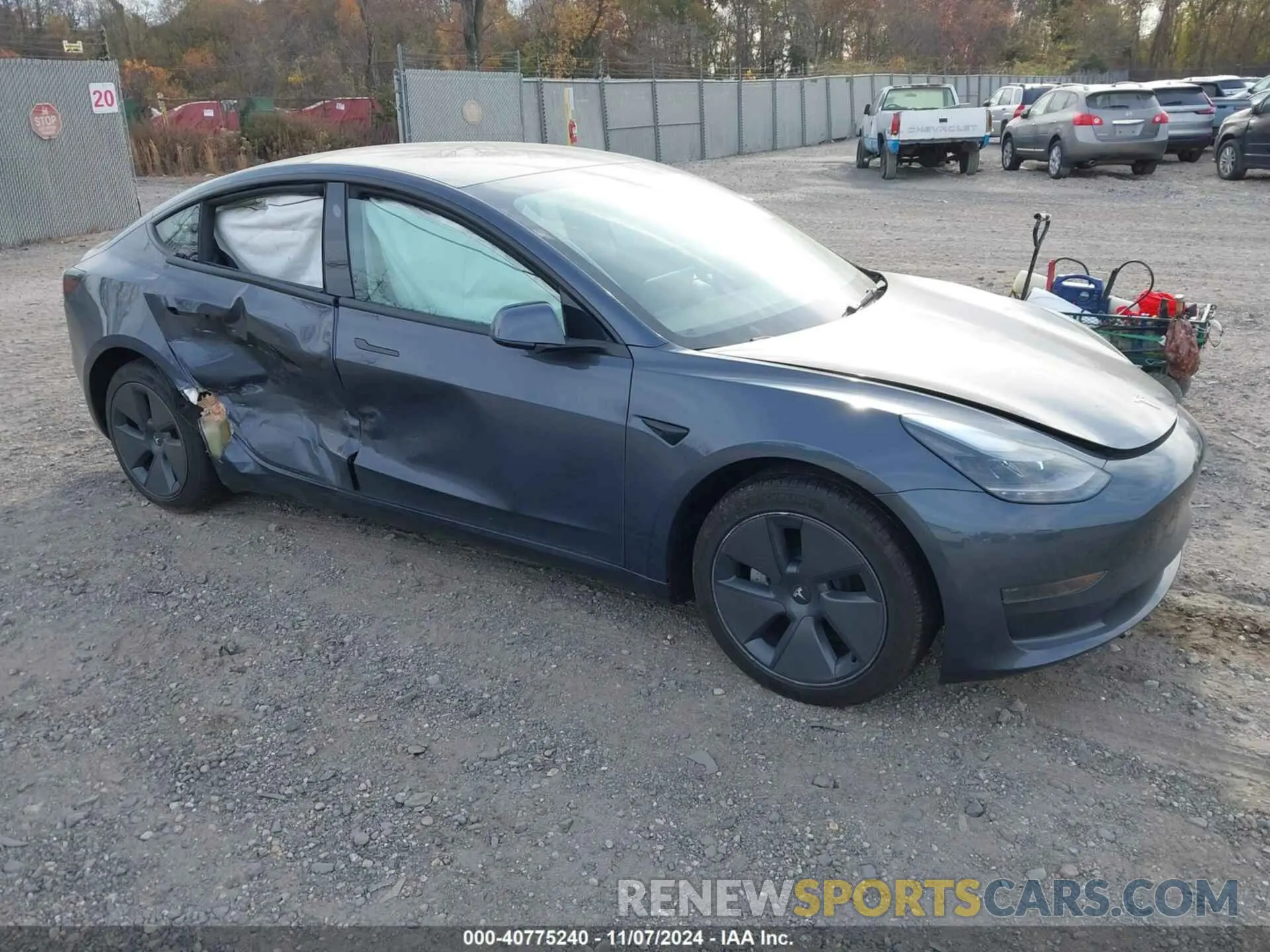 1 fotografías del automóvil dañado 5YJ3E1EA3PF700791 TESLA MODEL 3 2023