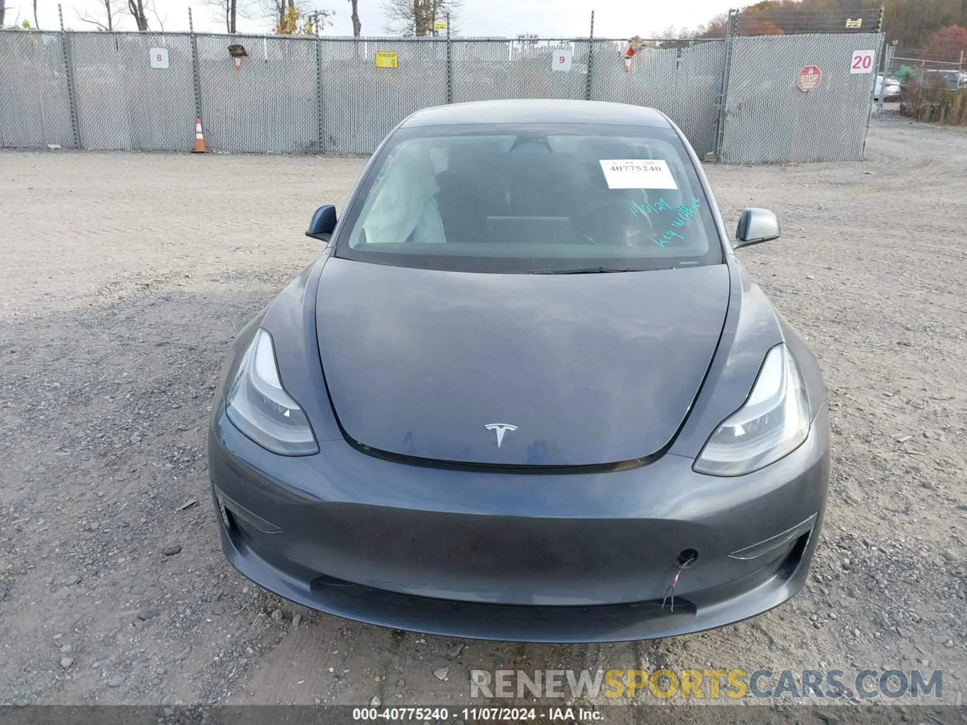 12 fotografías del automóvil dañado 5YJ3E1EA3PF700791 TESLA MODEL 3 2023