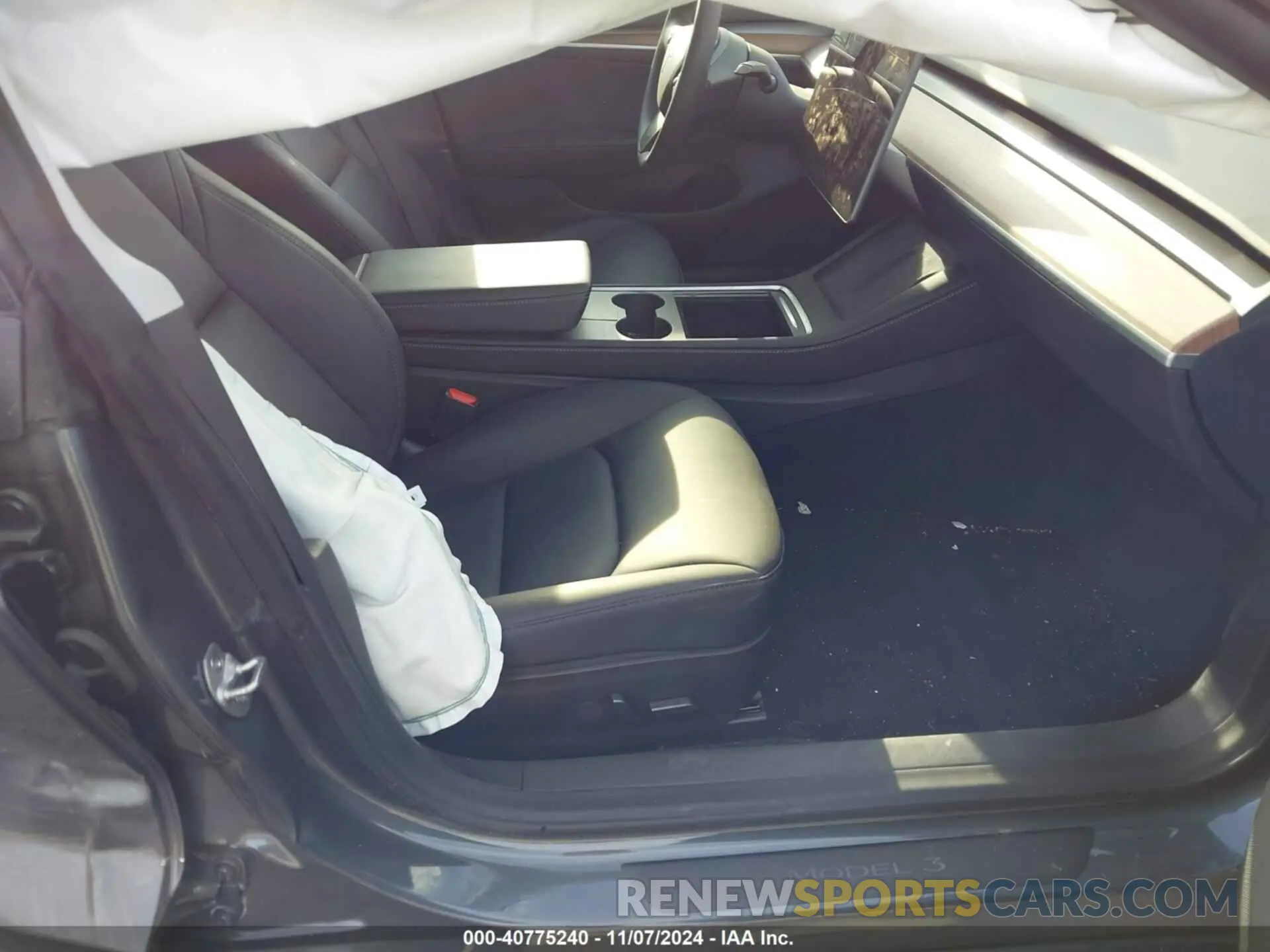 5 fotografías del automóvil dañado 5YJ3E1EA3PF700791 TESLA MODEL 3 2023