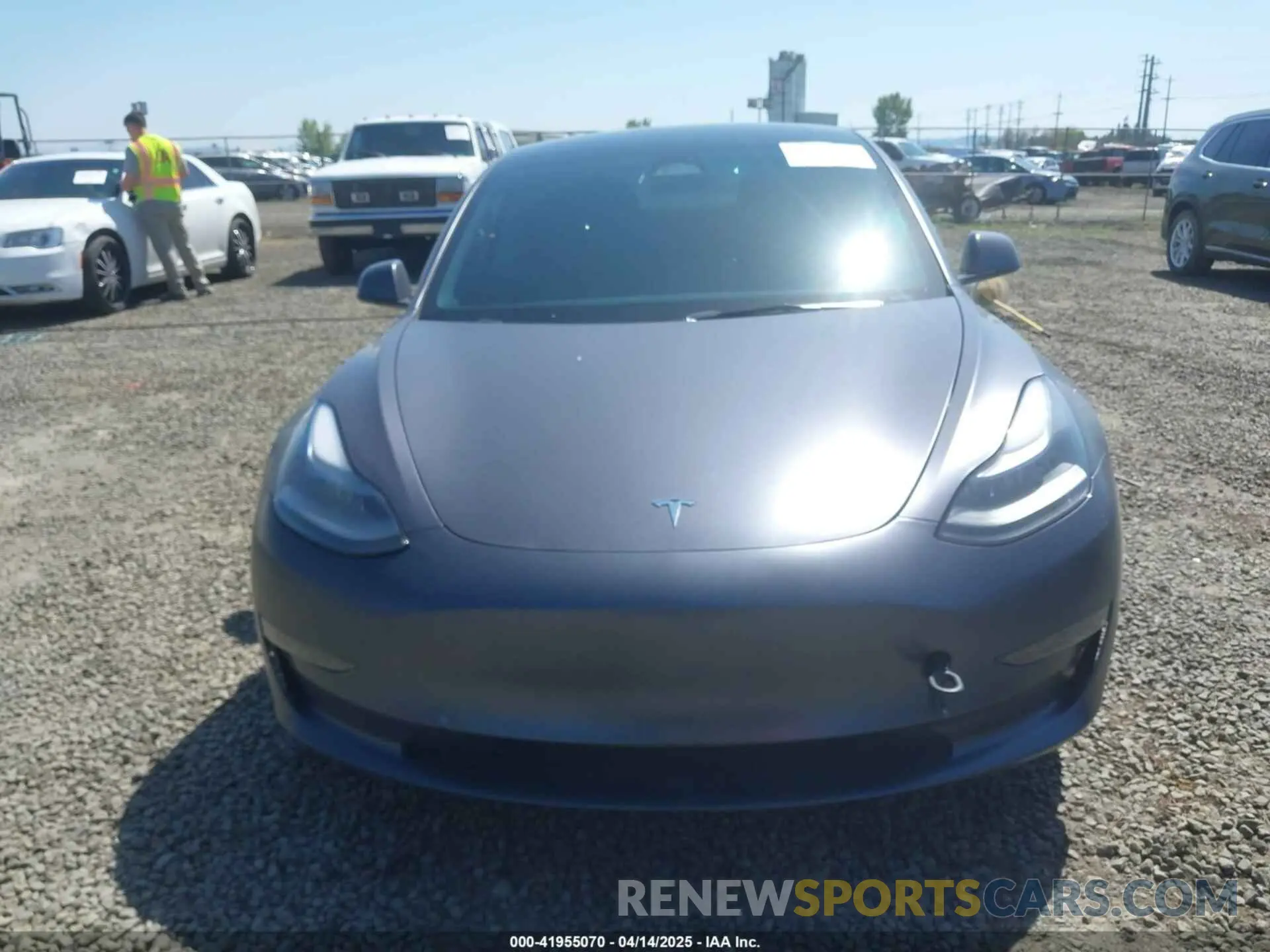12 fotografías del automóvil dañado 5YJ3E1EA3PF705831 TESLA MODEL 3 2023