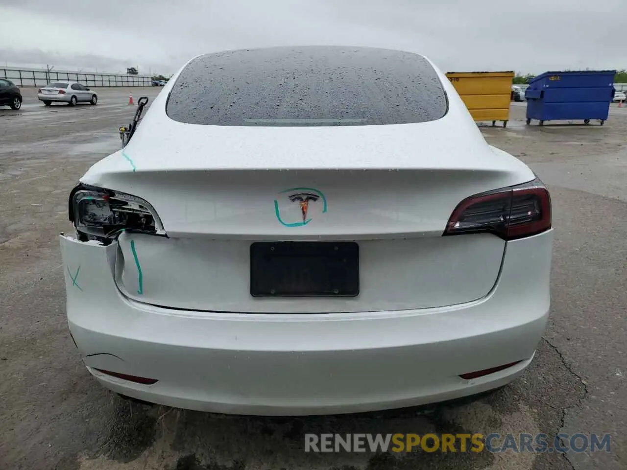 6 fotografías del automóvil dañado 5YJ3E1EA3PF709958 TESLA MODEL 3 2023