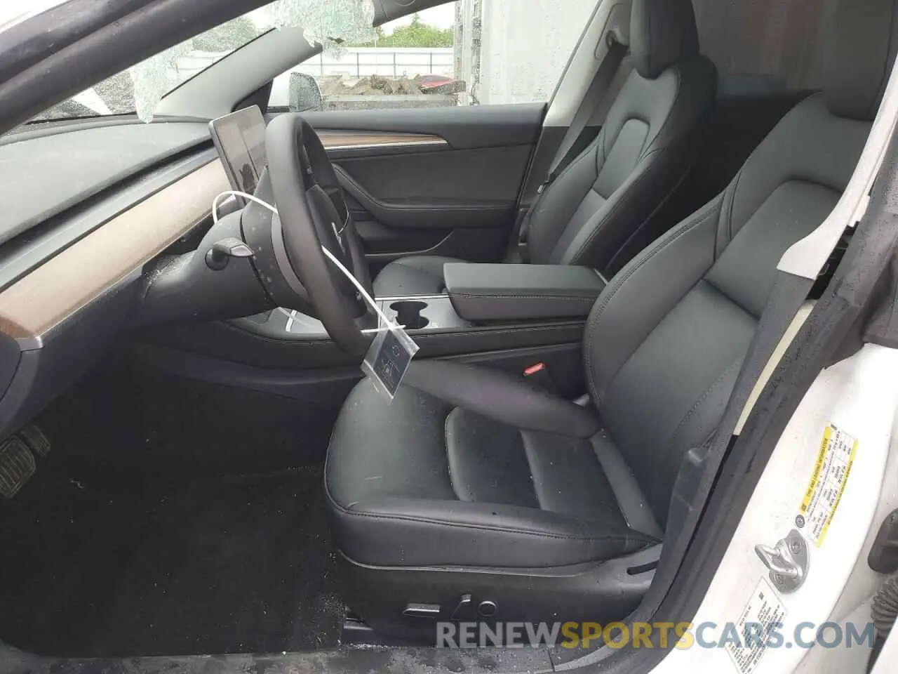 7 fotografías del automóvil dañado 5YJ3E1EA3PF709958 TESLA MODEL 3 2023
