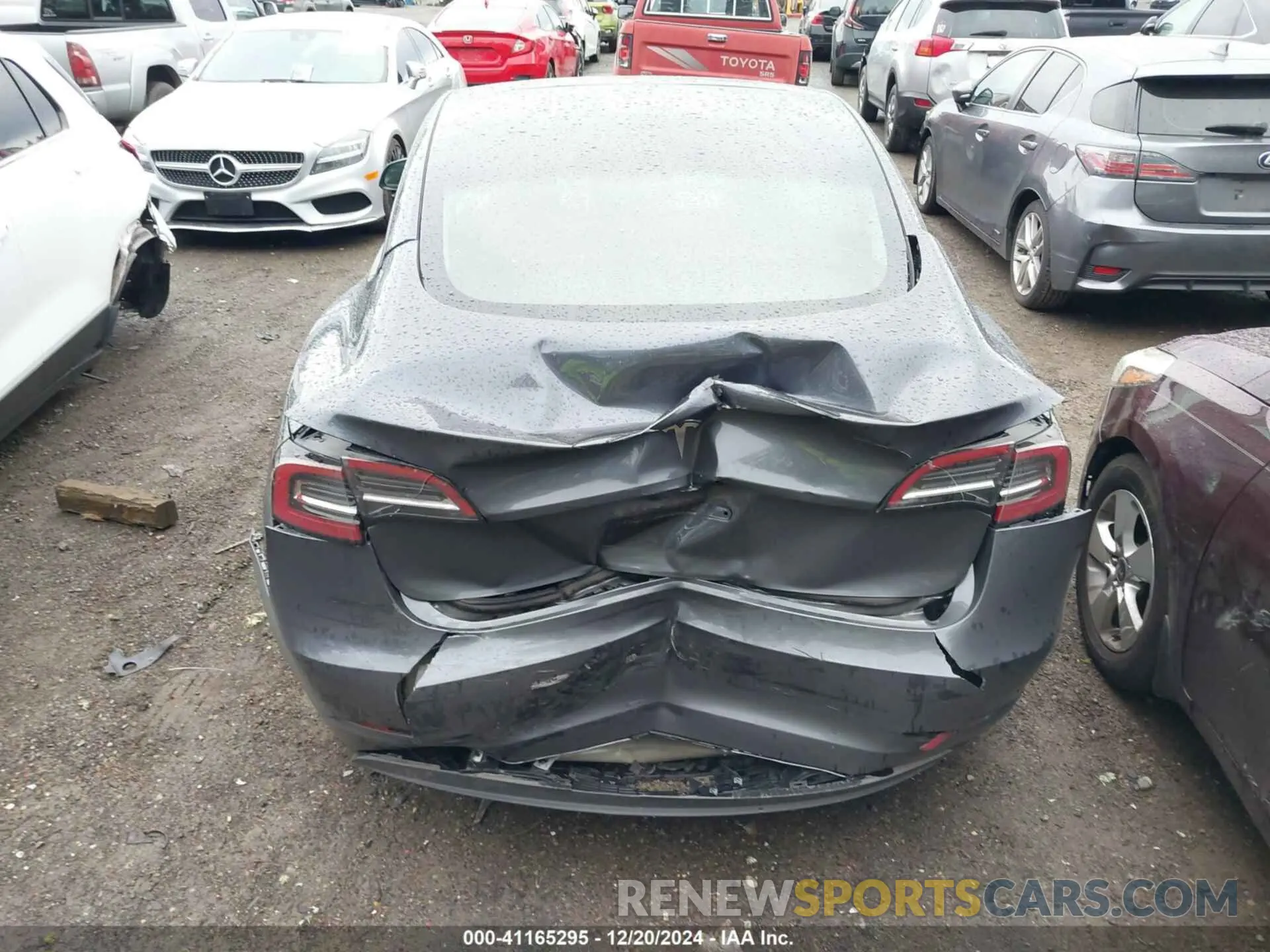 6 fotografías del automóvil dañado 5YJ3E1EA3PF715968 TESLA MODEL 3 2023