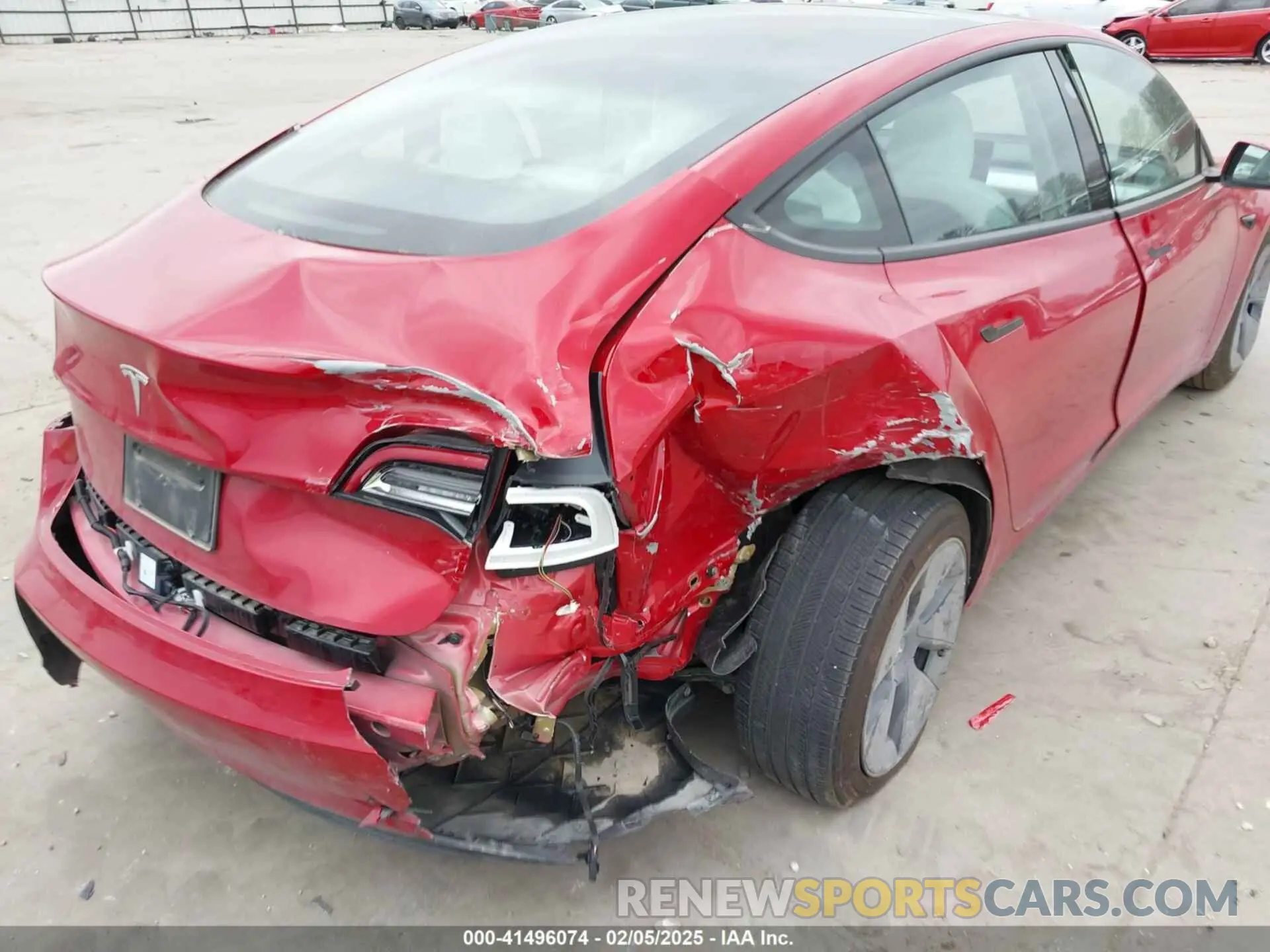 18 fotografías del automóvil dañado 5YJ3E1EA4PF384642 TESLA MODEL 3 2023
