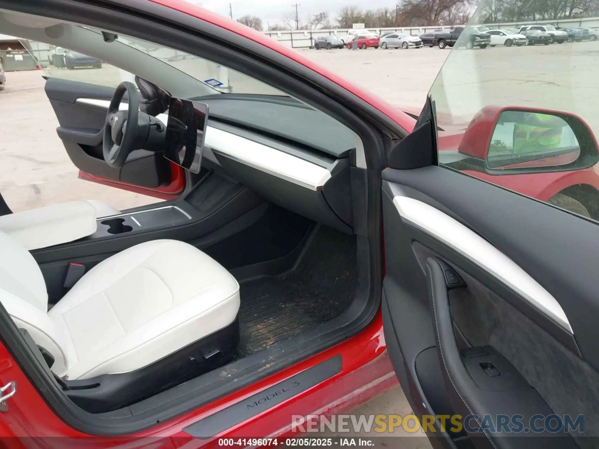 5 fotografías del automóvil dañado 5YJ3E1EA4PF384642 TESLA MODEL 3 2023