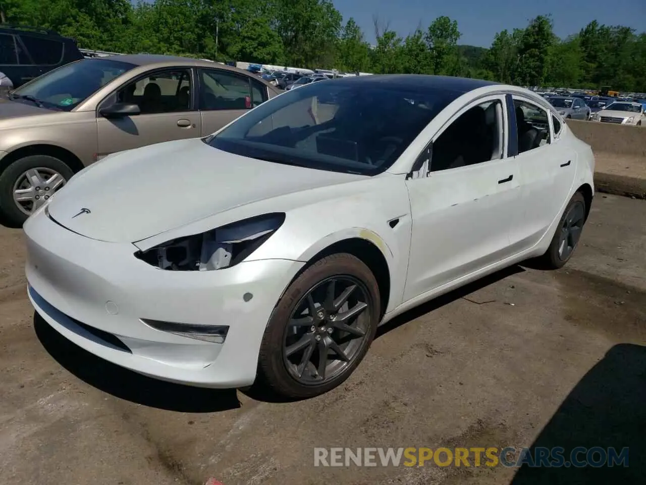 1 fotografías del automóvil dañado 5YJ3E1EA4PF398301 TESLA MODEL 3 2023