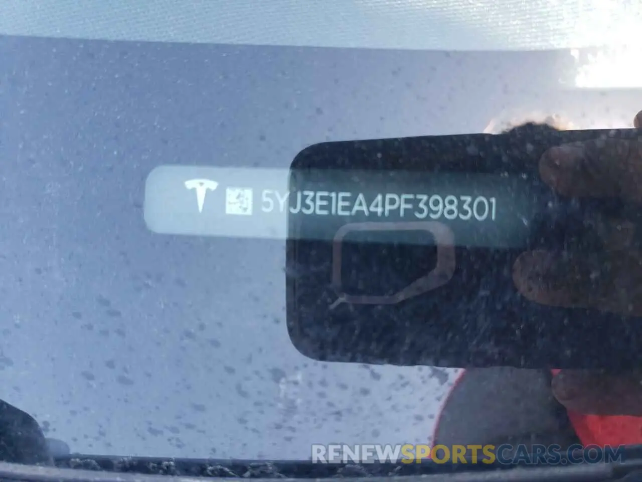 13 fotografías del automóvil dañado 5YJ3E1EA4PF398301 TESLA MODEL 3 2023