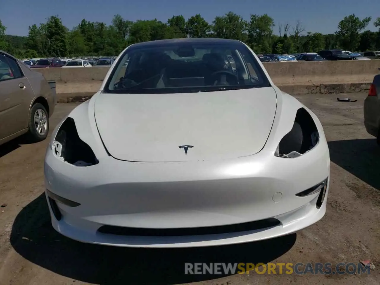 5 fotografías del automóvil dañado 5YJ3E1EA4PF398301 TESLA MODEL 3 2023