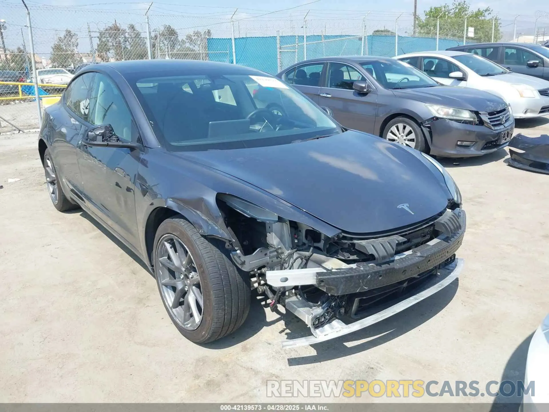 1 fotografías del automóvil dañado 5YJ3E1EA4PF398573 TESLA MODEL 3 2023