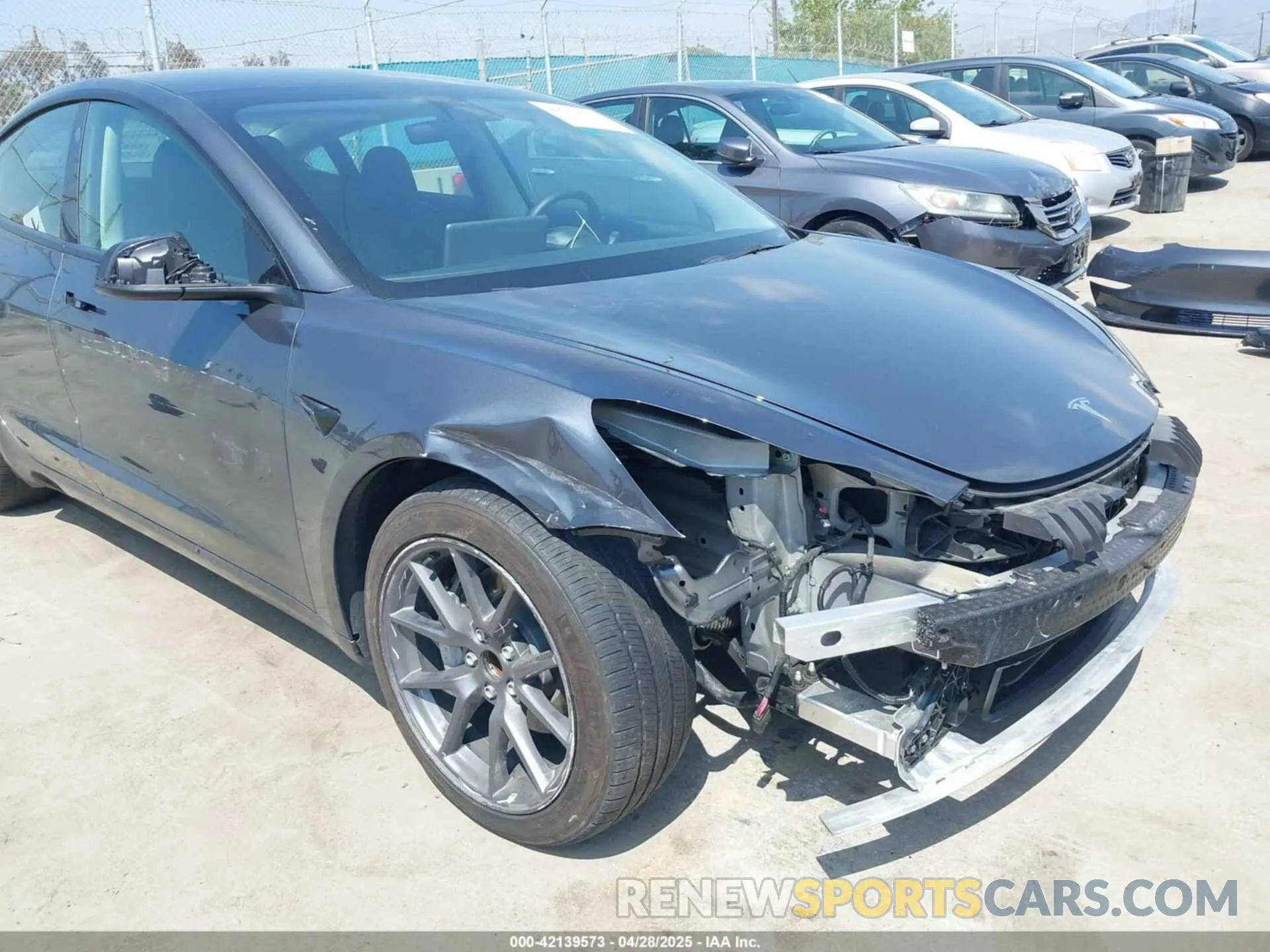6 fotografías del automóvil dañado 5YJ3E1EA4PF398573 TESLA MODEL 3 2023