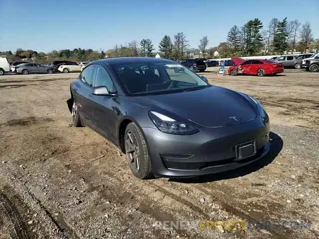 11 fotografías del automóvil dañado 5YJ3E1EA4PF400497 TESLA MODEL 3 2023