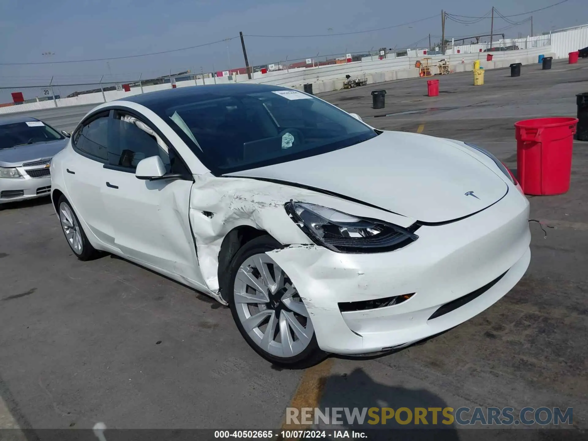 1 fotografías del automóvil dañado 5YJ3E1EA4PF402069 TESLA MODEL 3 2023