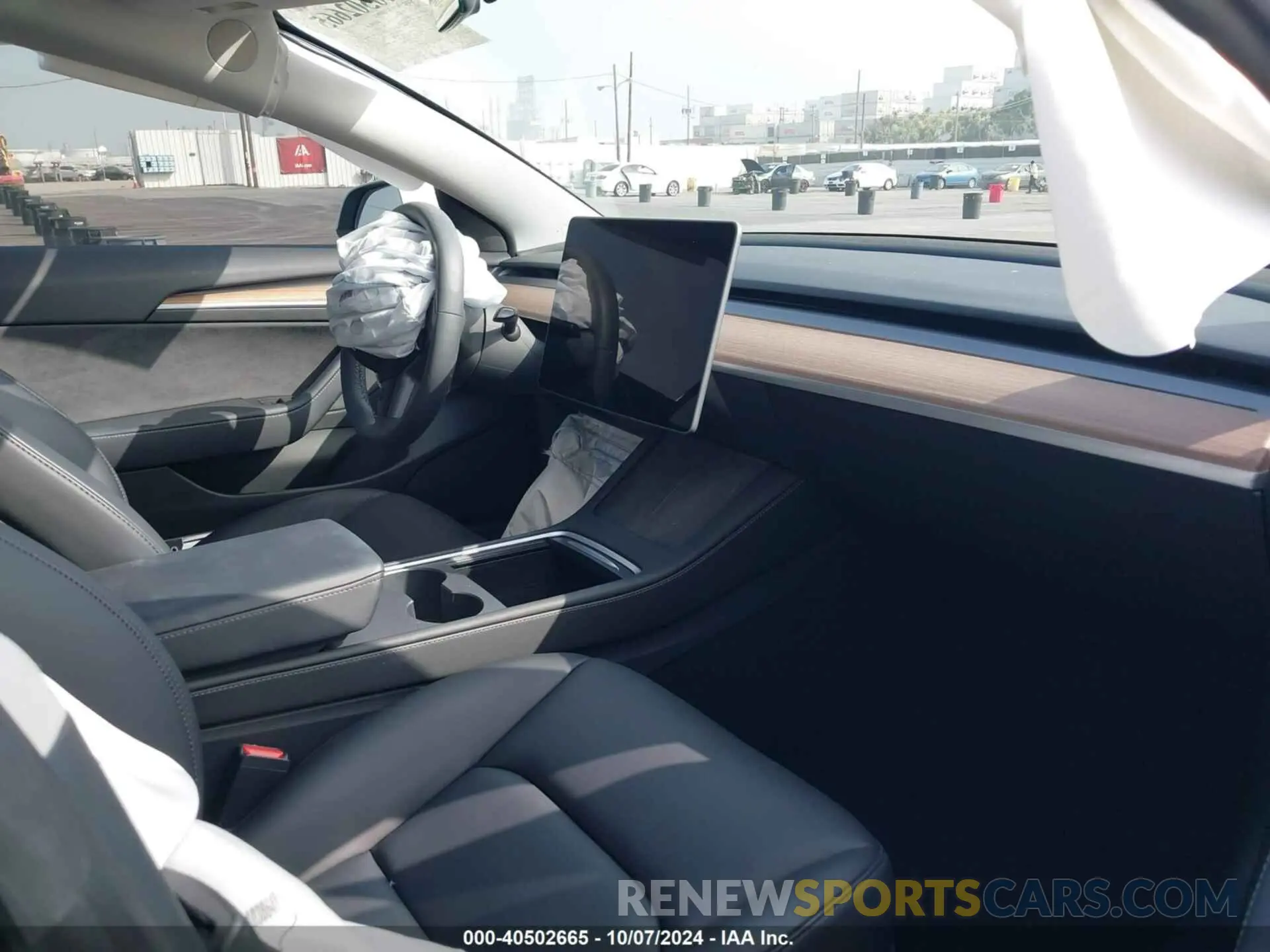 5 fotografías del automóvil dañado 5YJ3E1EA4PF402069 TESLA MODEL 3 2023