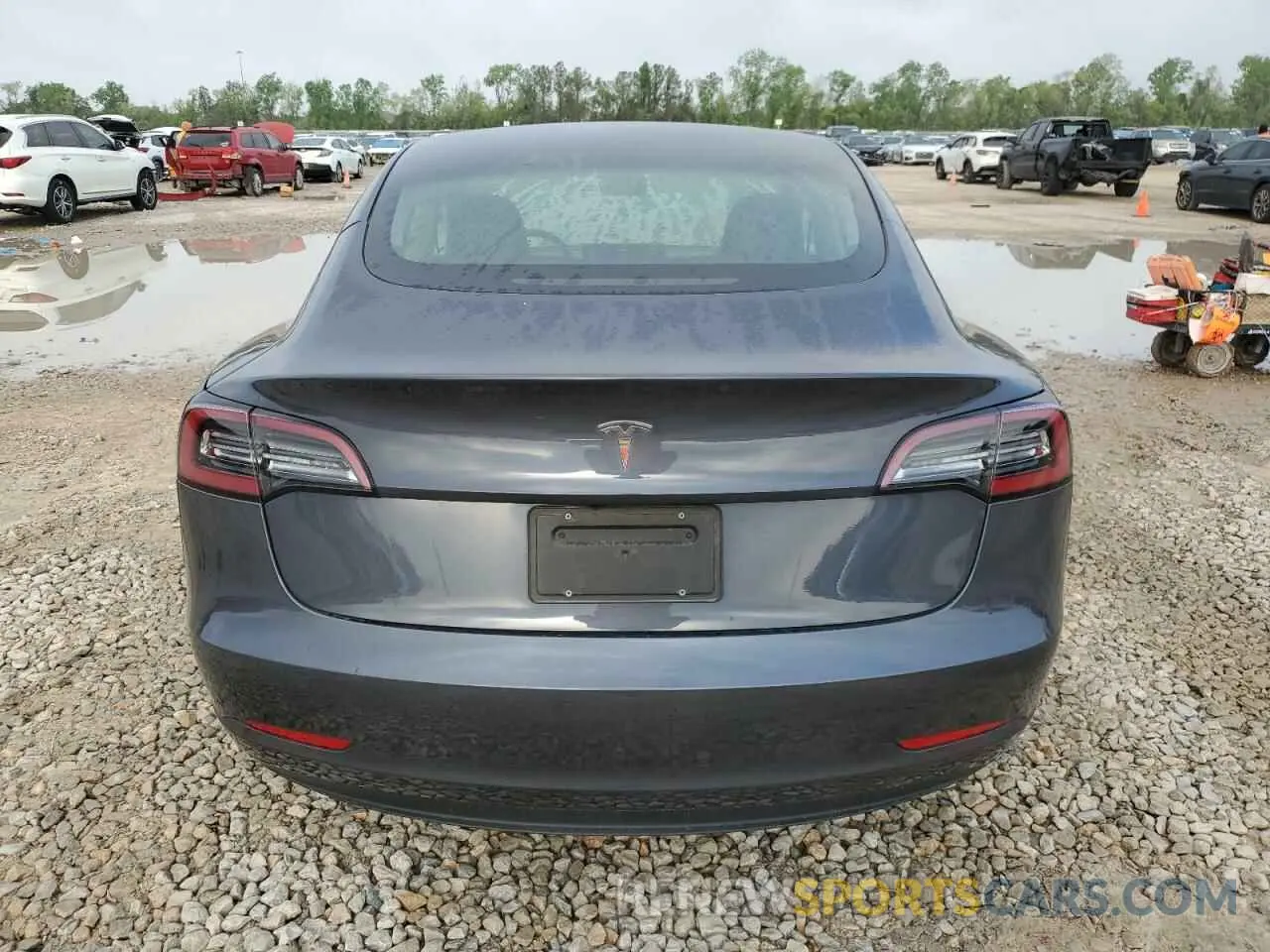 6 fotografías del automóvil dañado 5YJ3E1EA4PF402430 TESLA MODEL 3 2023