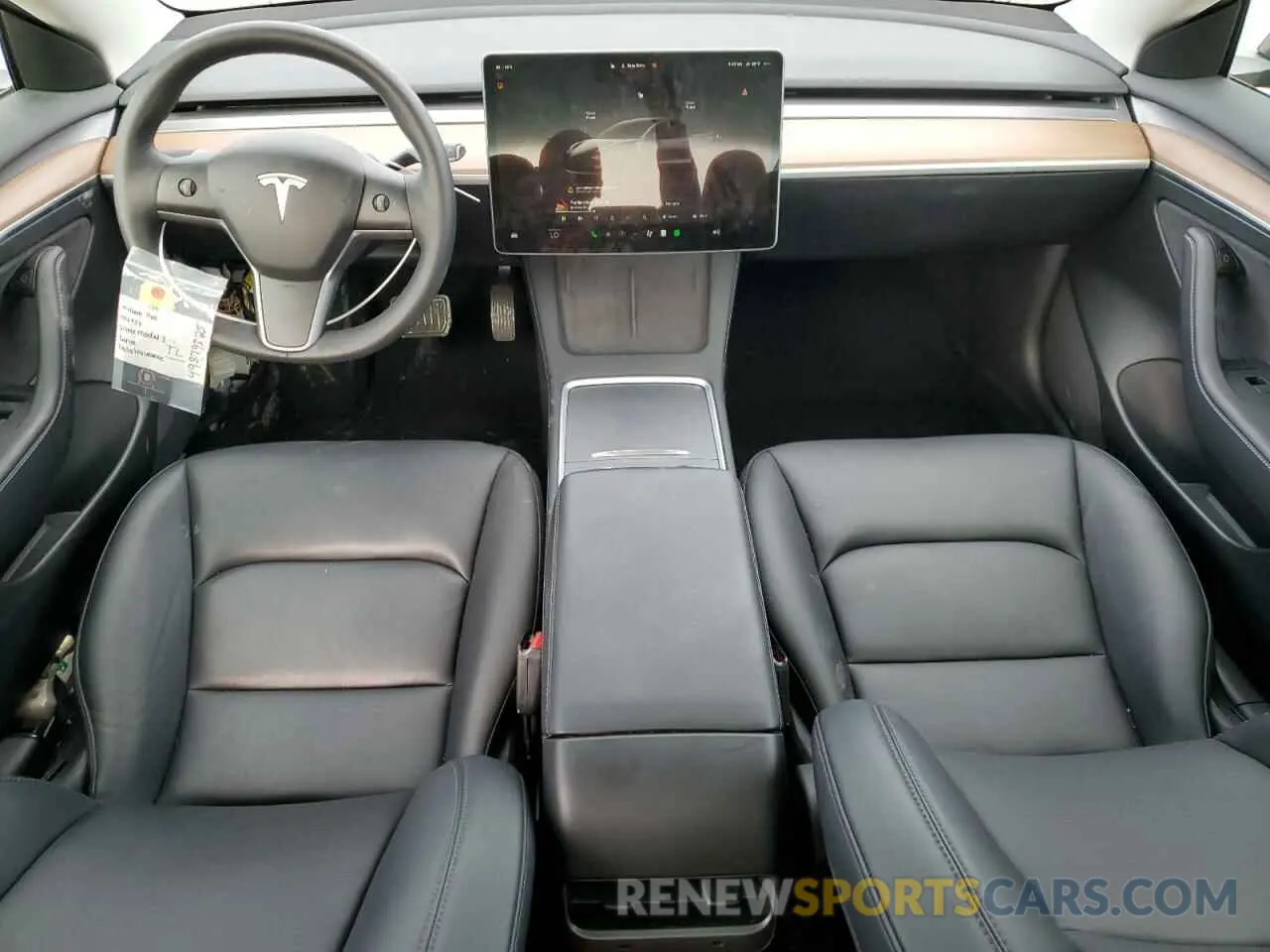8 fotografías del automóvil dañado 5YJ3E1EA4PF402430 TESLA MODEL 3 2023