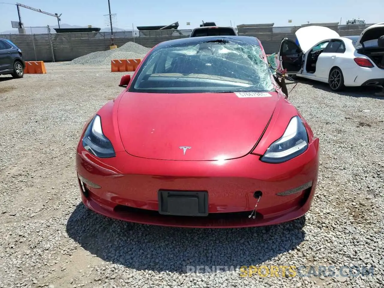 5 fotografías del automóvil dañado 5YJ3E1EA4PF404484 TESLA MODEL 3 2023