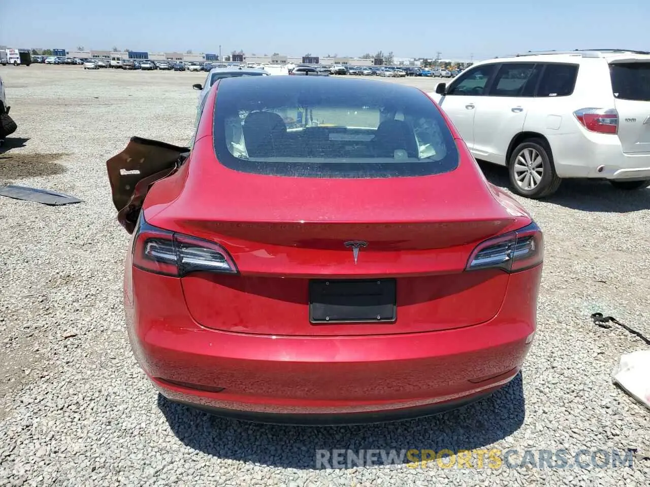6 fotografías del automóvil dañado 5YJ3E1EA4PF404484 TESLA MODEL 3 2023