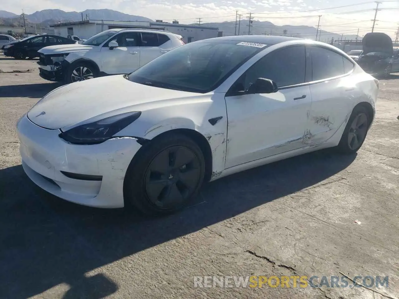 1 fotografías del automóvil dañado 5YJ3E1EA4PF412696 TESLA MODEL 3 2023