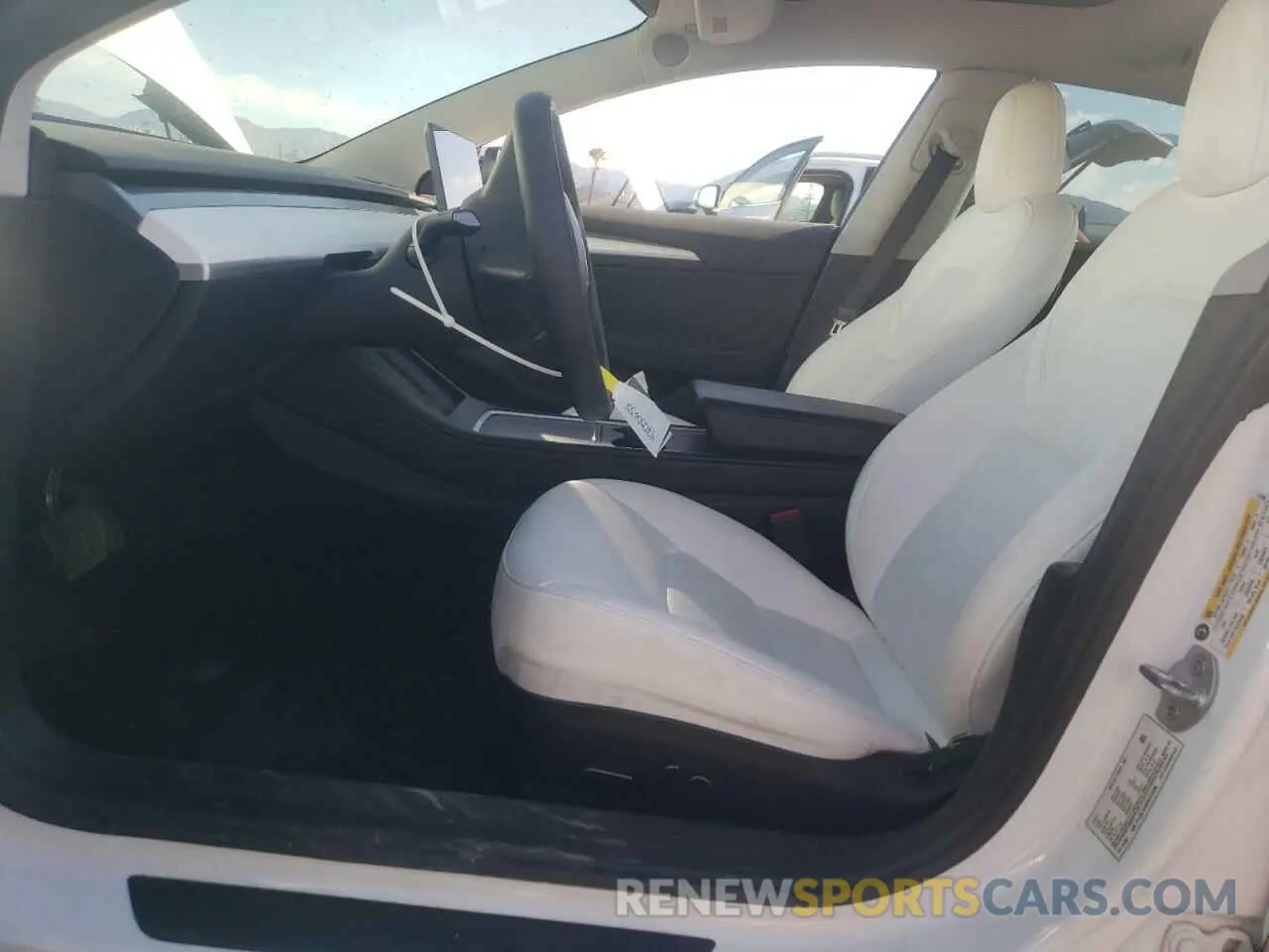 7 fotografías del automóvil dañado 5YJ3E1EA4PF412696 TESLA MODEL 3 2023