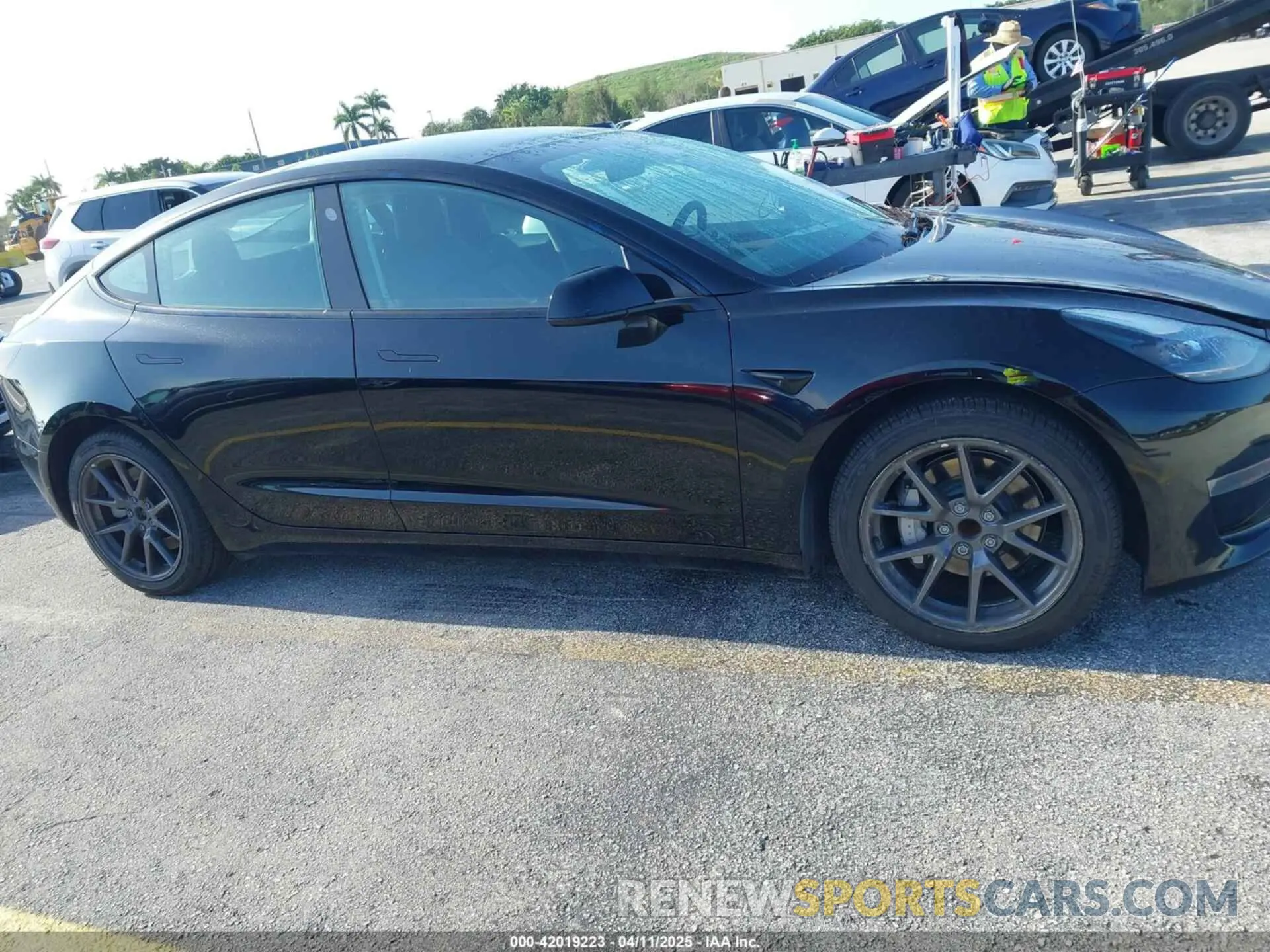 19 fotografías del automóvil dañado 5YJ3E1EA4PF433774 TESLA MODEL 3 2023
