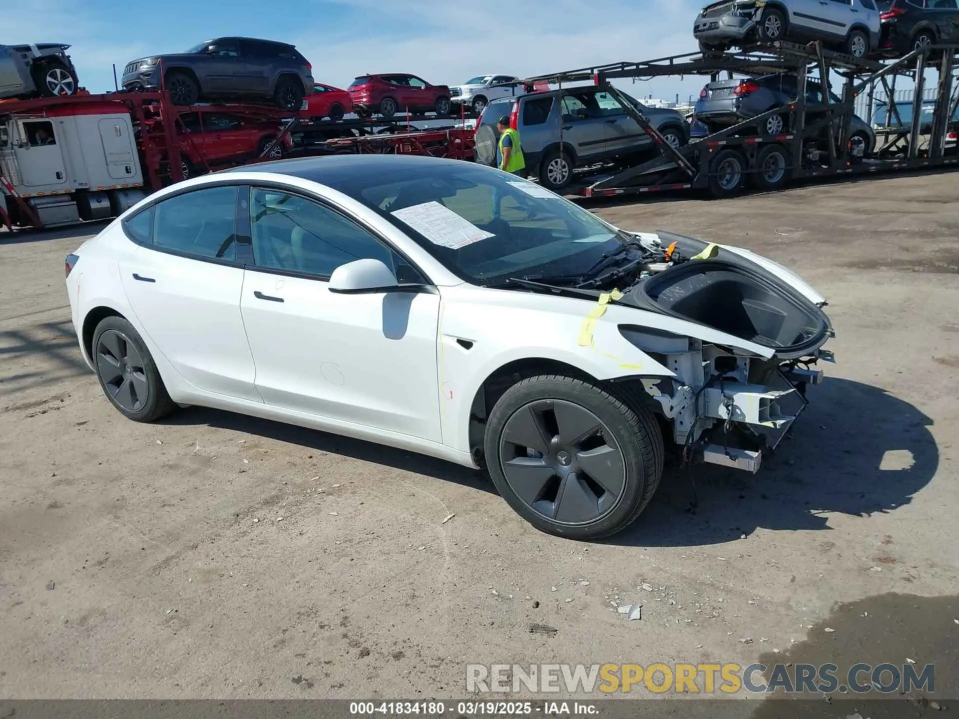 1 fotografías del automóvil dañado 5YJ3E1EA4PF433984 TESLA MODEL 3 2023