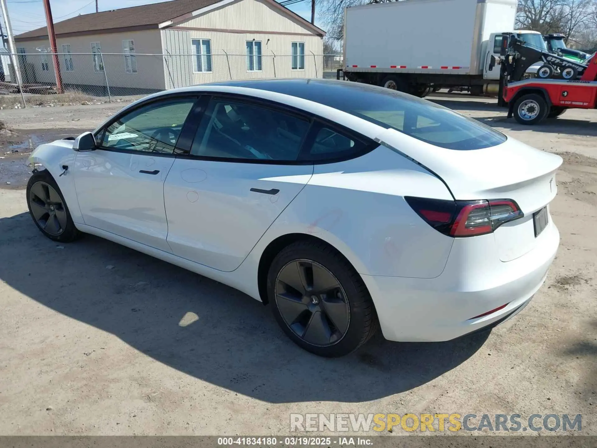 3 fotografías del automóvil dañado 5YJ3E1EA4PF433984 TESLA MODEL 3 2023
