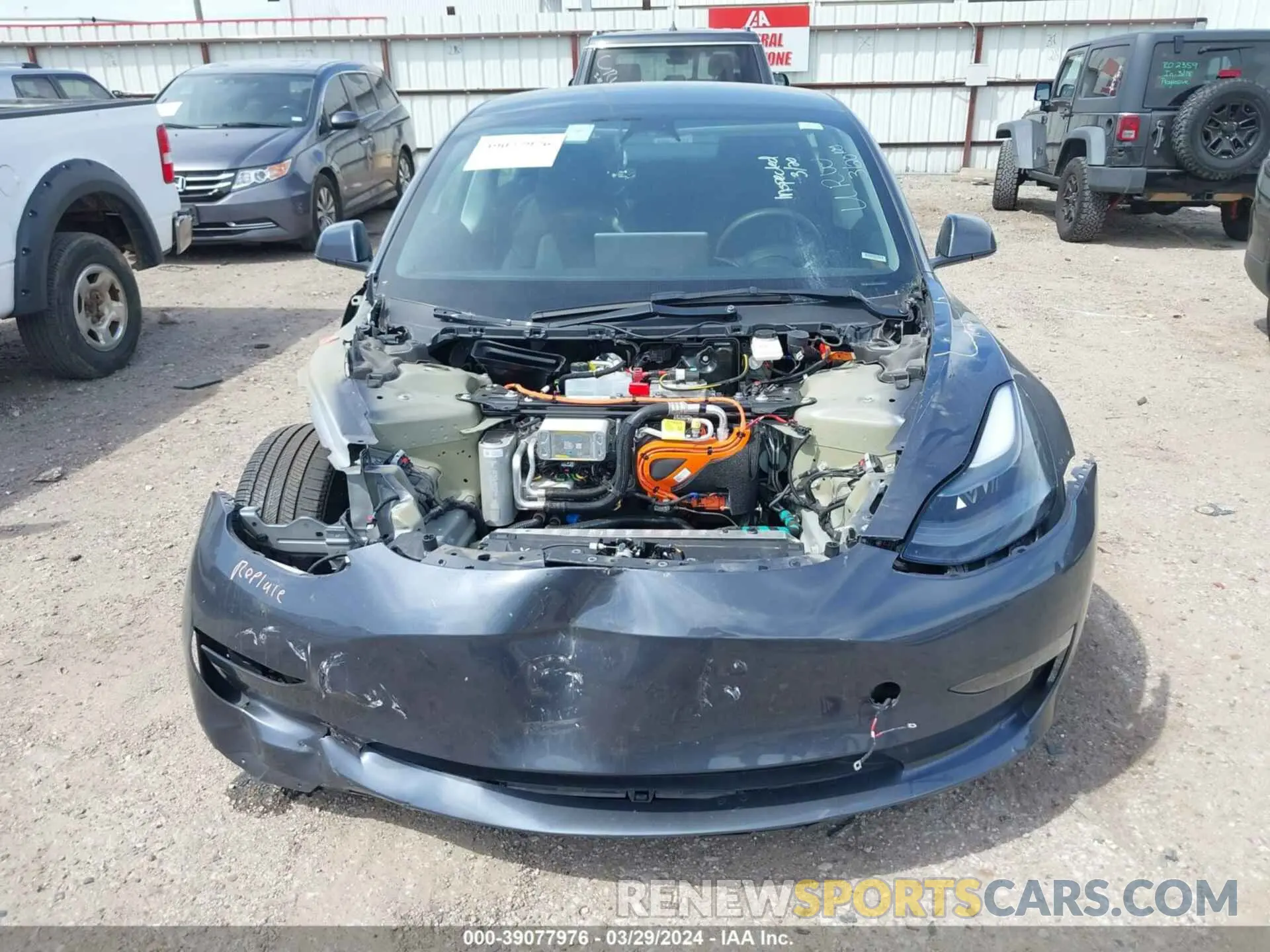11 fotografías del automóvil dañado 5YJ3E1EA4PF436707 TESLA MODEL 3 2023