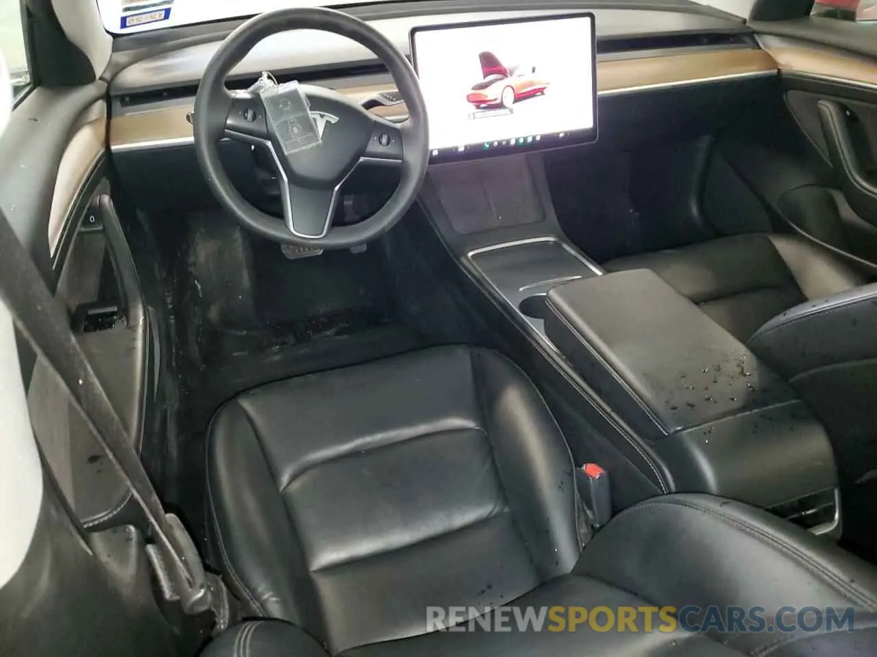8 fotografías del automóvil dañado 5YJ3E1EA4PF438862 TESLA MODEL 3 2023