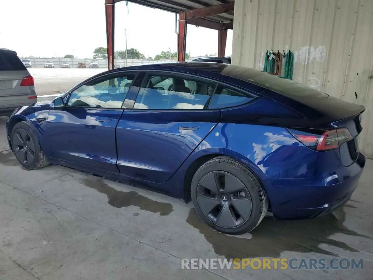 2 fotografías del automóvil dañado 5YJ3E1EA4PF448226 TESLA MODEL 3 2023
