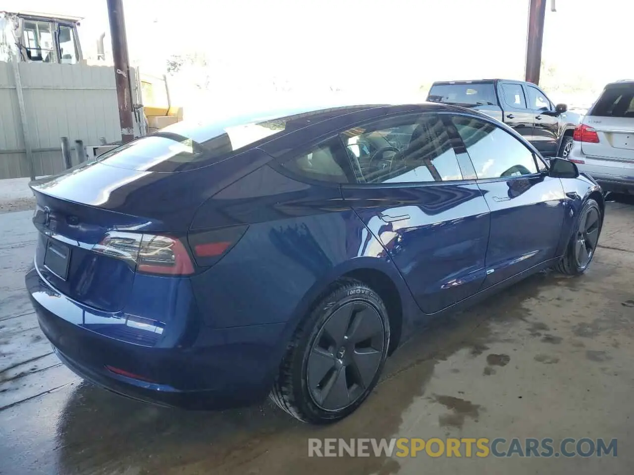 3 fotografías del automóvil dañado 5YJ3E1EA4PF448226 TESLA MODEL 3 2023