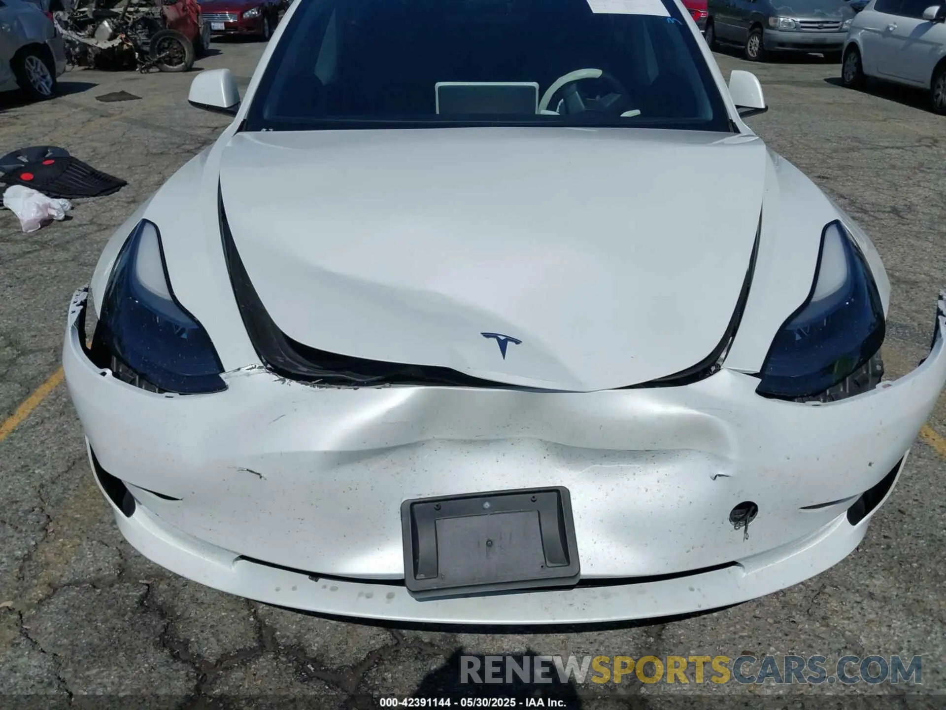 6 fotografías del automóvil dañado 5YJ3E1EA4PF453359 TESLA MODEL 3 2023