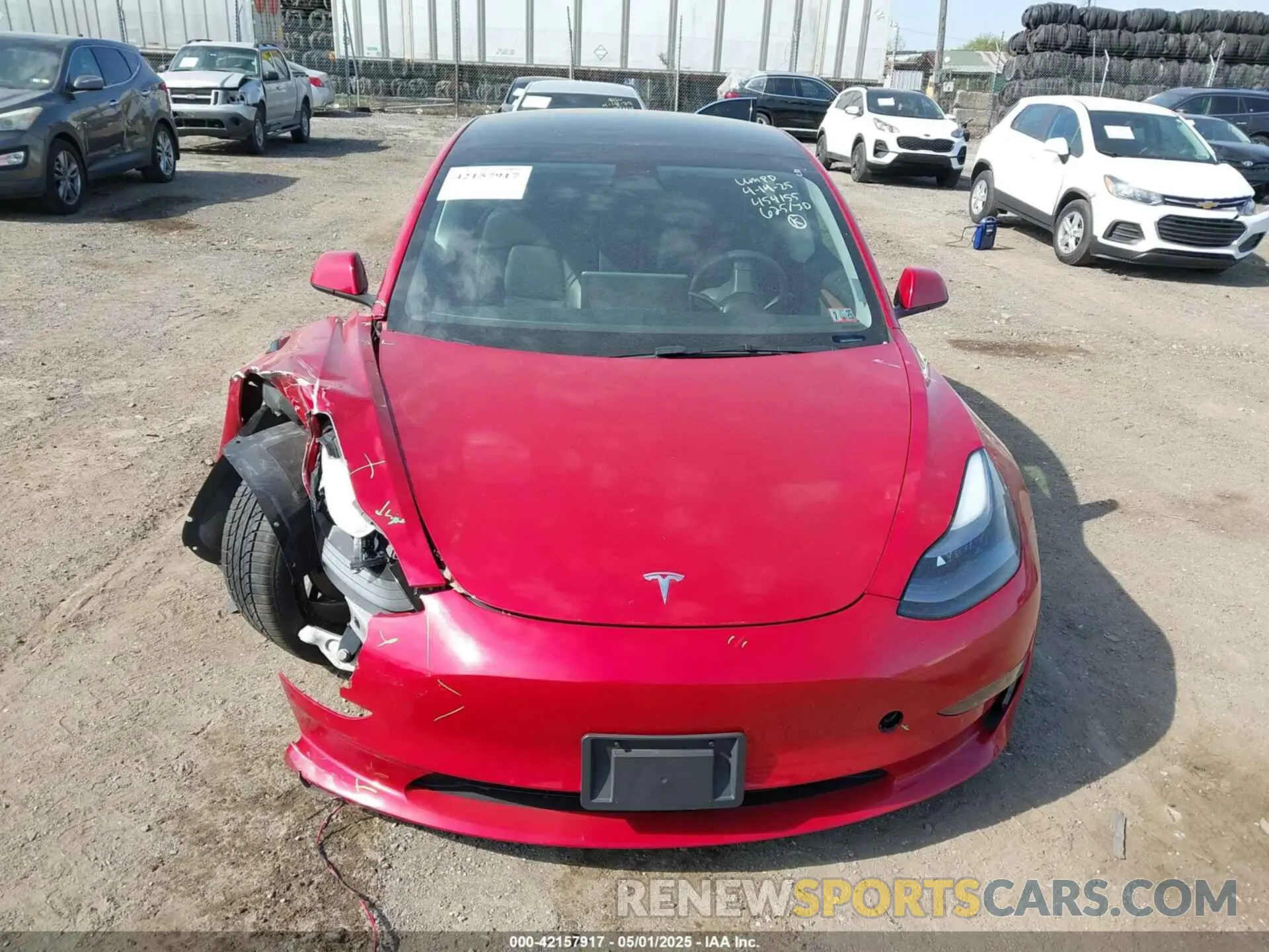 12 fotografías del automóvil dañado 5YJ3E1EA4PF454155 TESLA MODEL 3 2023