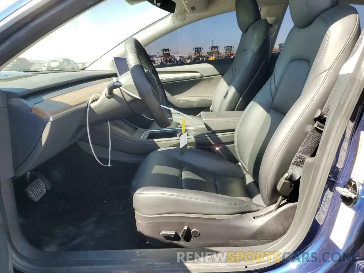 7 fotografías del automóvil dañado 5YJ3E1EA4PF457590 TESLA MODEL 3 2023