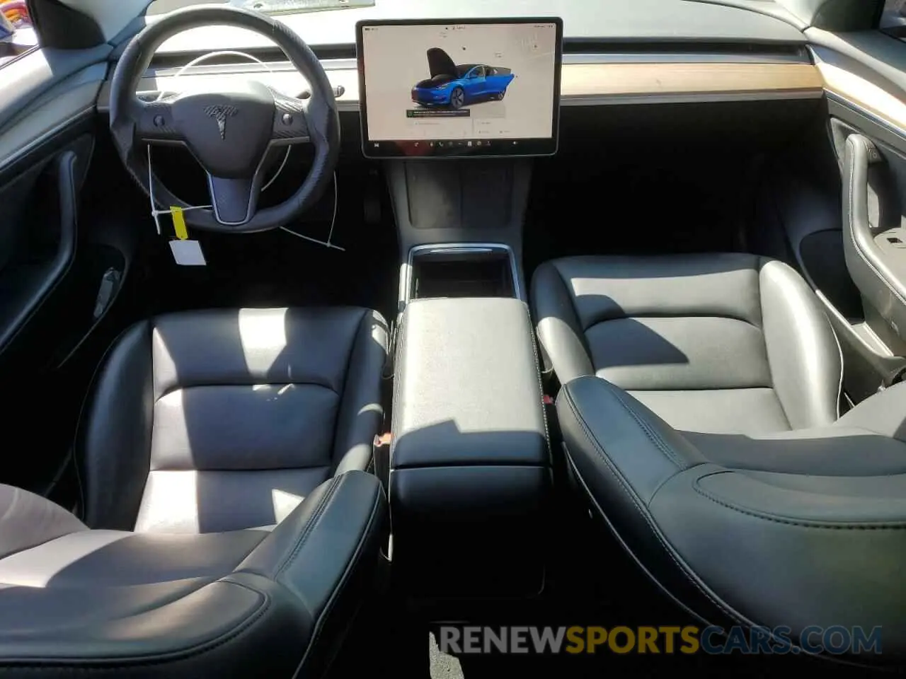 8 fotografías del automóvil dañado 5YJ3E1EA4PF457590 TESLA MODEL 3 2023