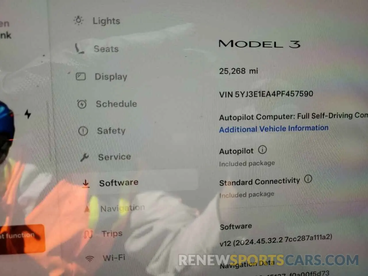 9 fotografías del automóvil dañado 5YJ3E1EA4PF457590 TESLA MODEL 3 2023