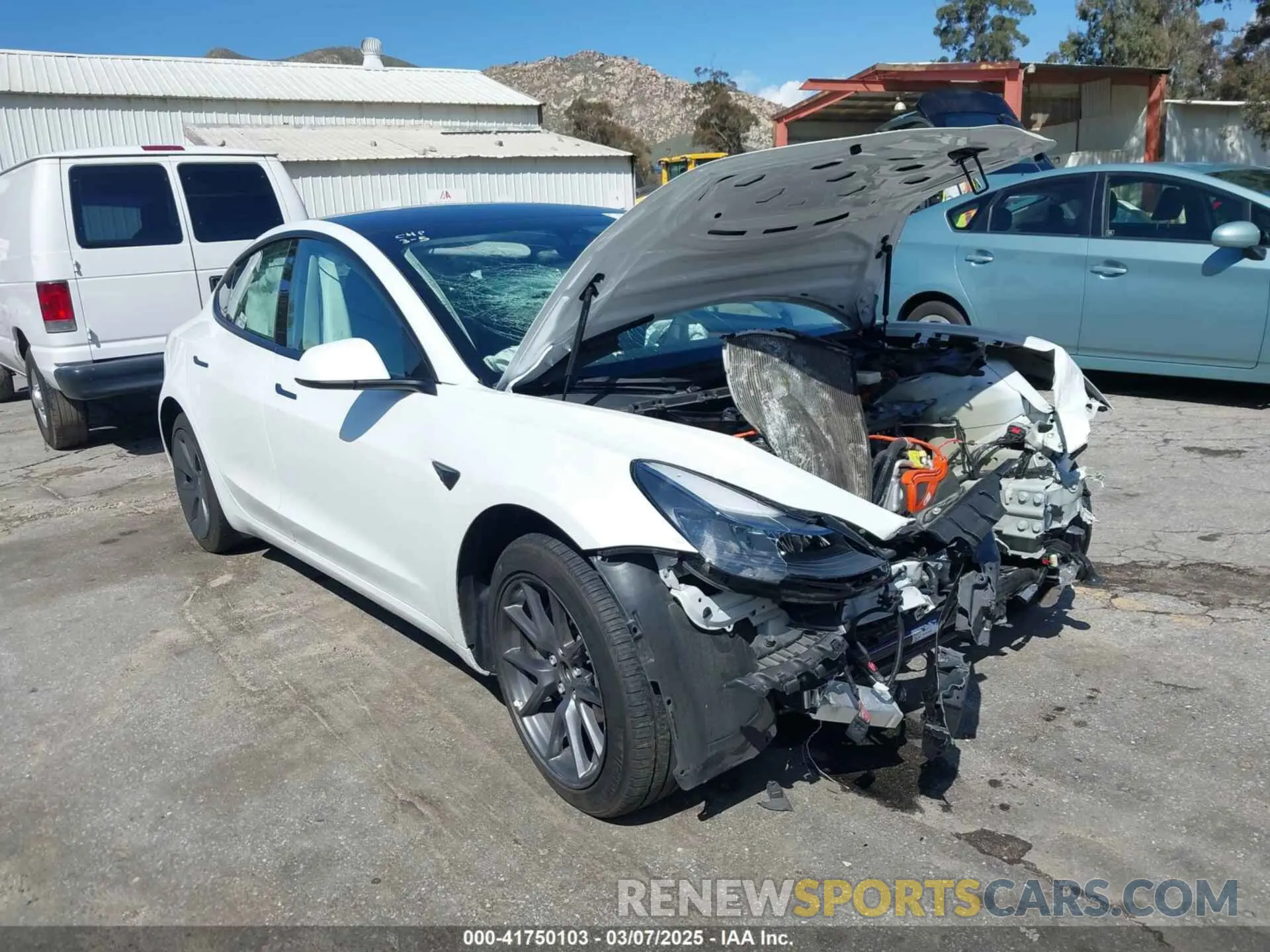 1 fotografías del automóvil dañado 5YJ3E1EA4PF462627 TESLA MODEL 3 2023