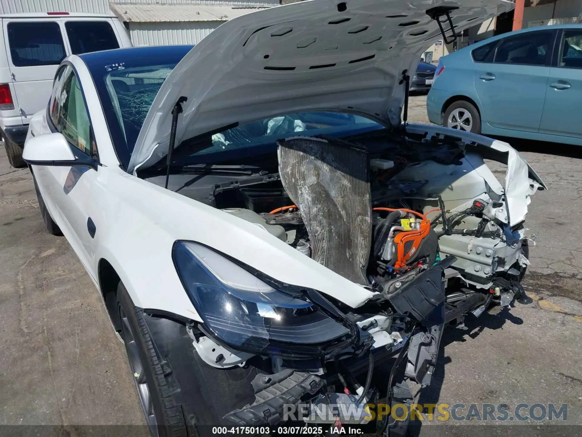 11 fotografías del automóvil dañado 5YJ3E1EA4PF462627 TESLA MODEL 3 2023