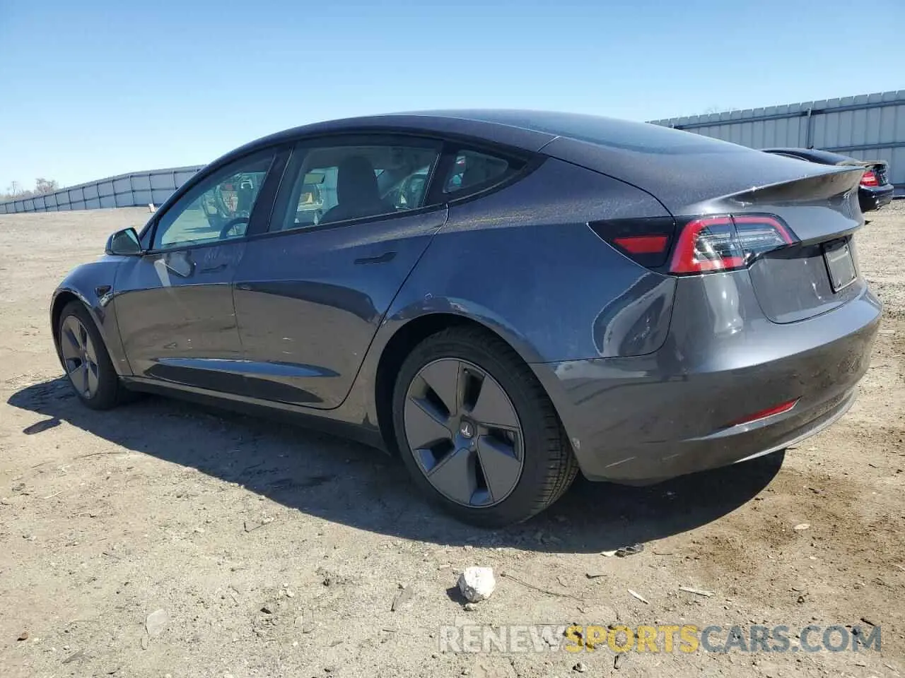 2 fotografías del automóvil dañado 5YJ3E1EA4PF470596 TESLA MODEL 3 2023
